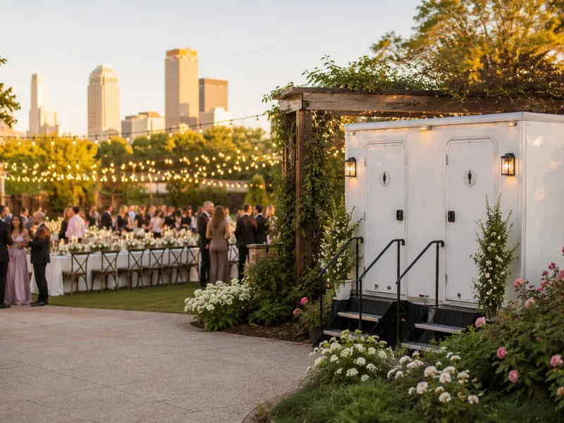 How Many Porta Potties For Your OK Wedding Or Party?