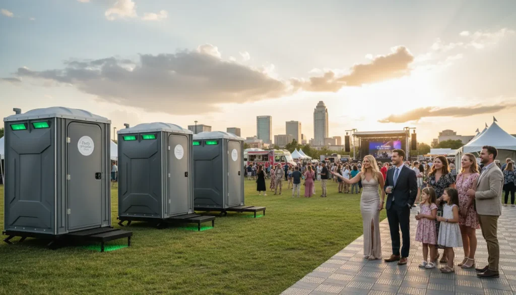 Why Tulsa Events Demand Quality Portable Facilities